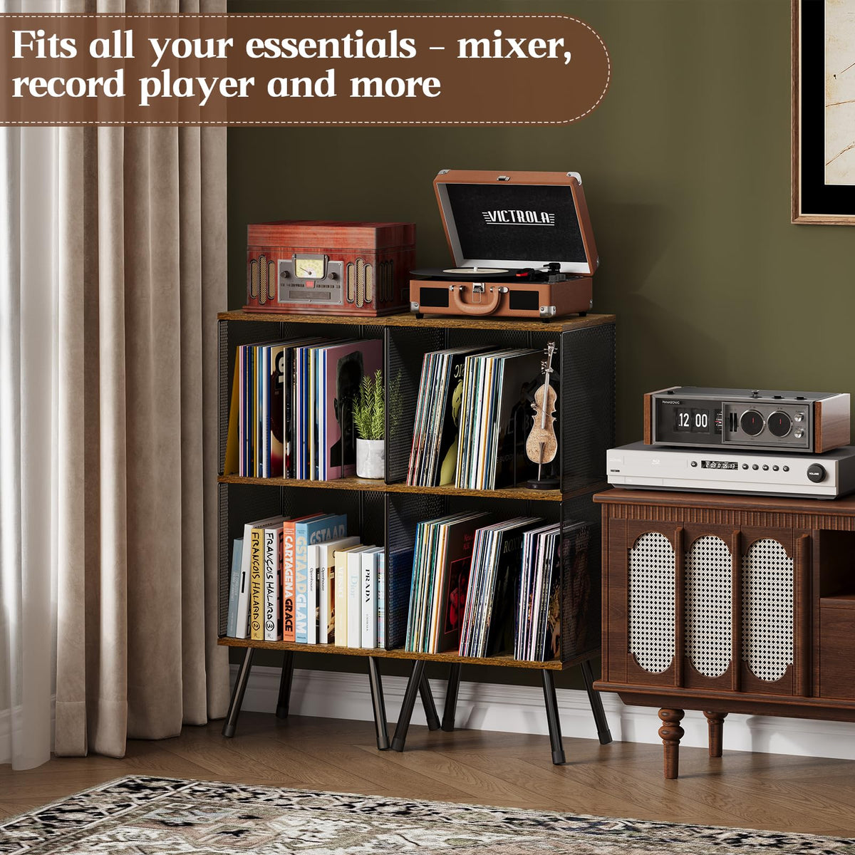 X-cosrack easy assembly guide supports quick setup for vinyl lovers.