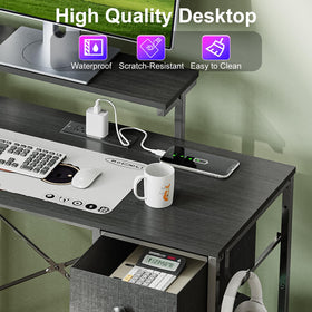 X-cosrack desk supports tool-free assembly for quick setup