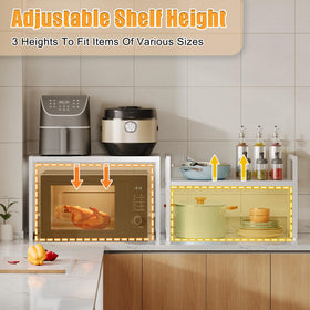 X-cosrack all-metal panel design resists rust and cleans easily