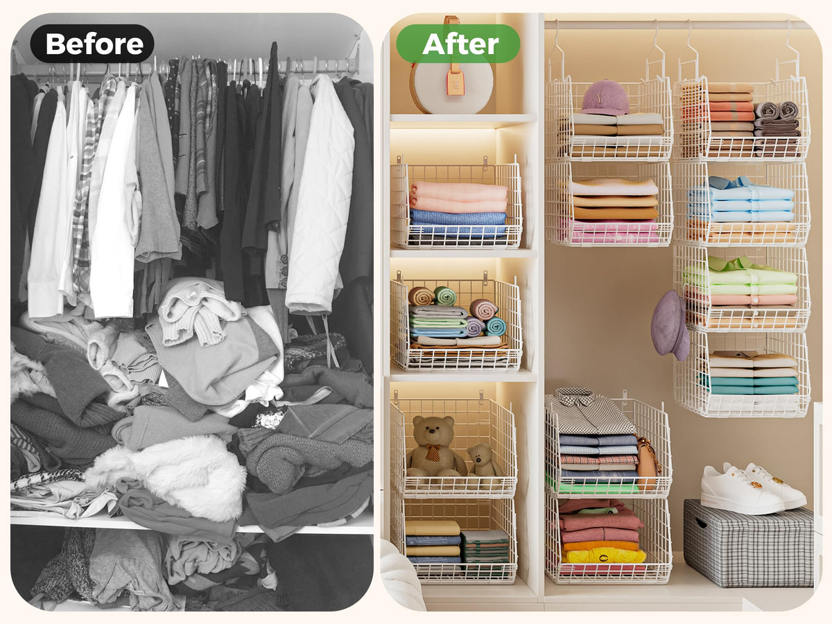 X-cosrack easy-installation quick-setup for DIY closet upgrade