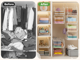 X-cosrack easy-installation quick-setup for DIY closet upgrade