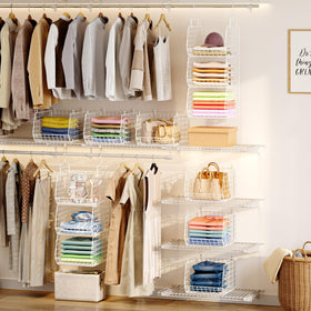 X-cosrack foldable-metal-baskets designed for easy storage when not in use