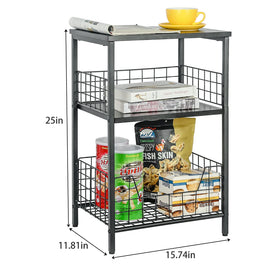 X-cosrack dimensions 25 inches tall suited beside sofa or bed