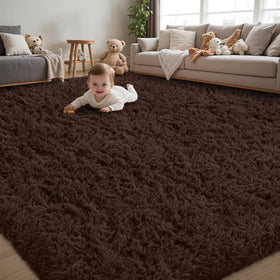 Xafir 8x10 rug ultra soft plush texture for cozy living spaces