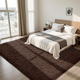 Xafir memory foam layer in 8x10 rug provides gentle support