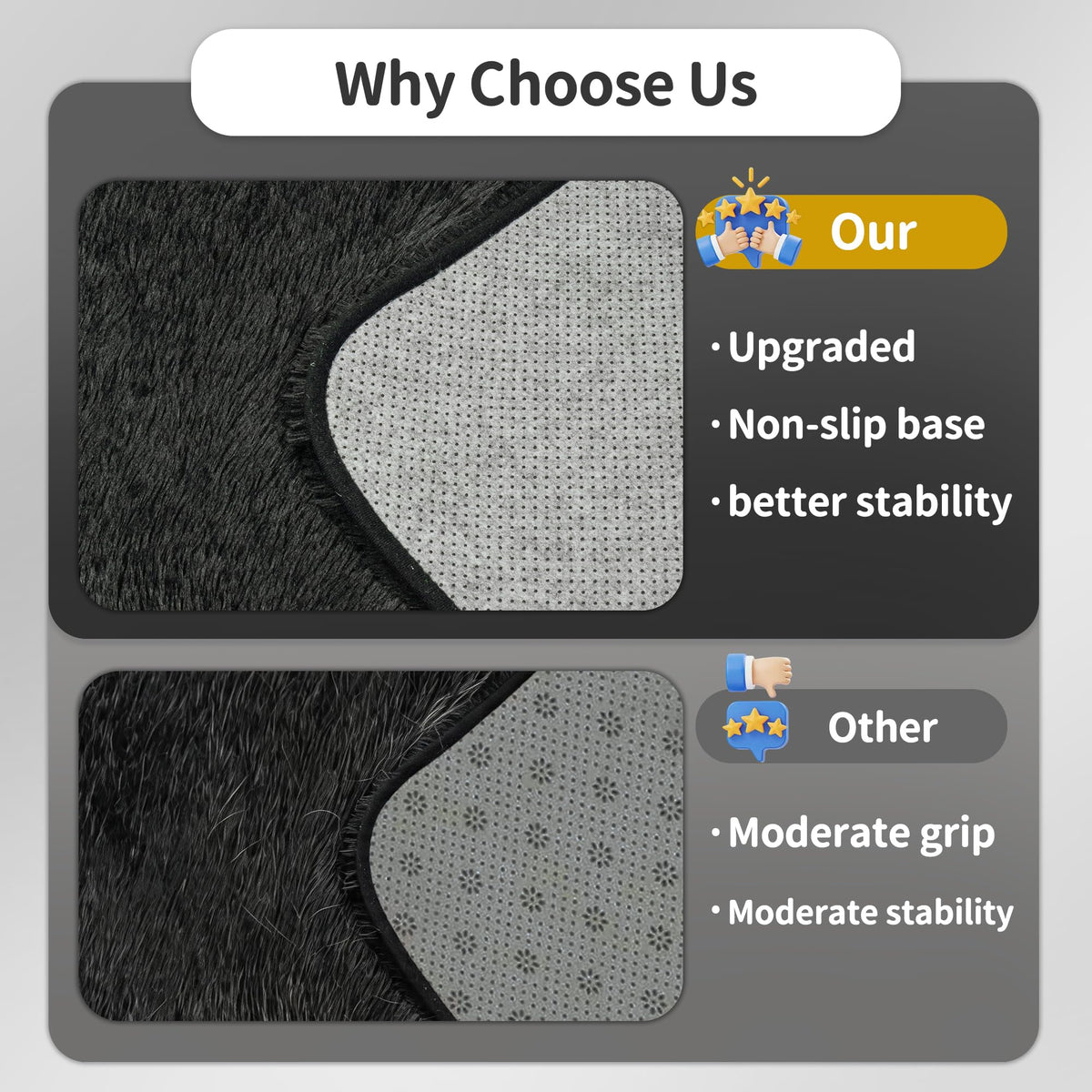 Xafir rug provides thermal insulation and sound dampening in busy spaces