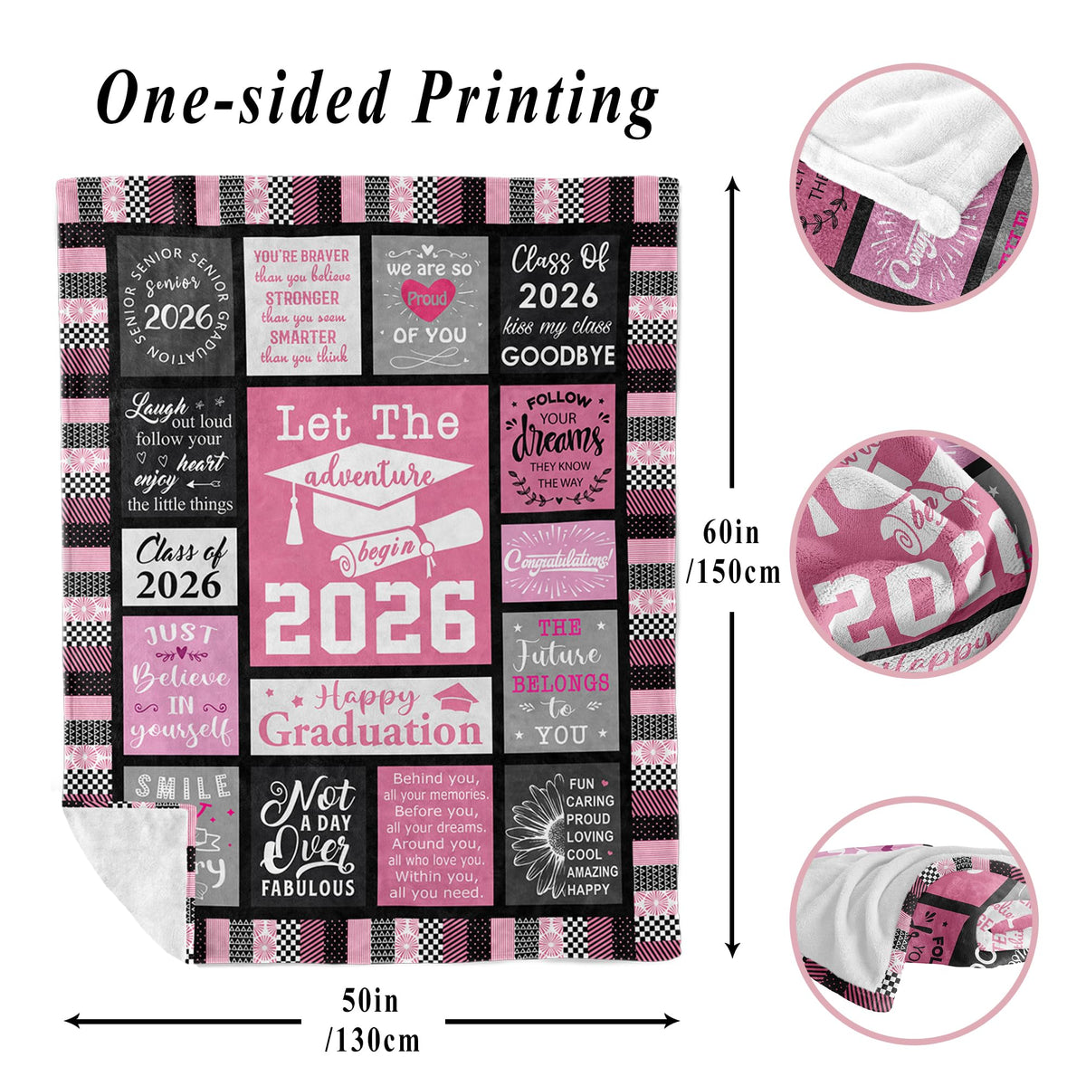 XALAZY Graduation Blanket gift-ready packaging, ideal for celebratory gifting.
