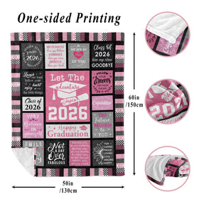 XALAZY Graduation Blanket gift-ready packaging, ideal for celebratory gifting.