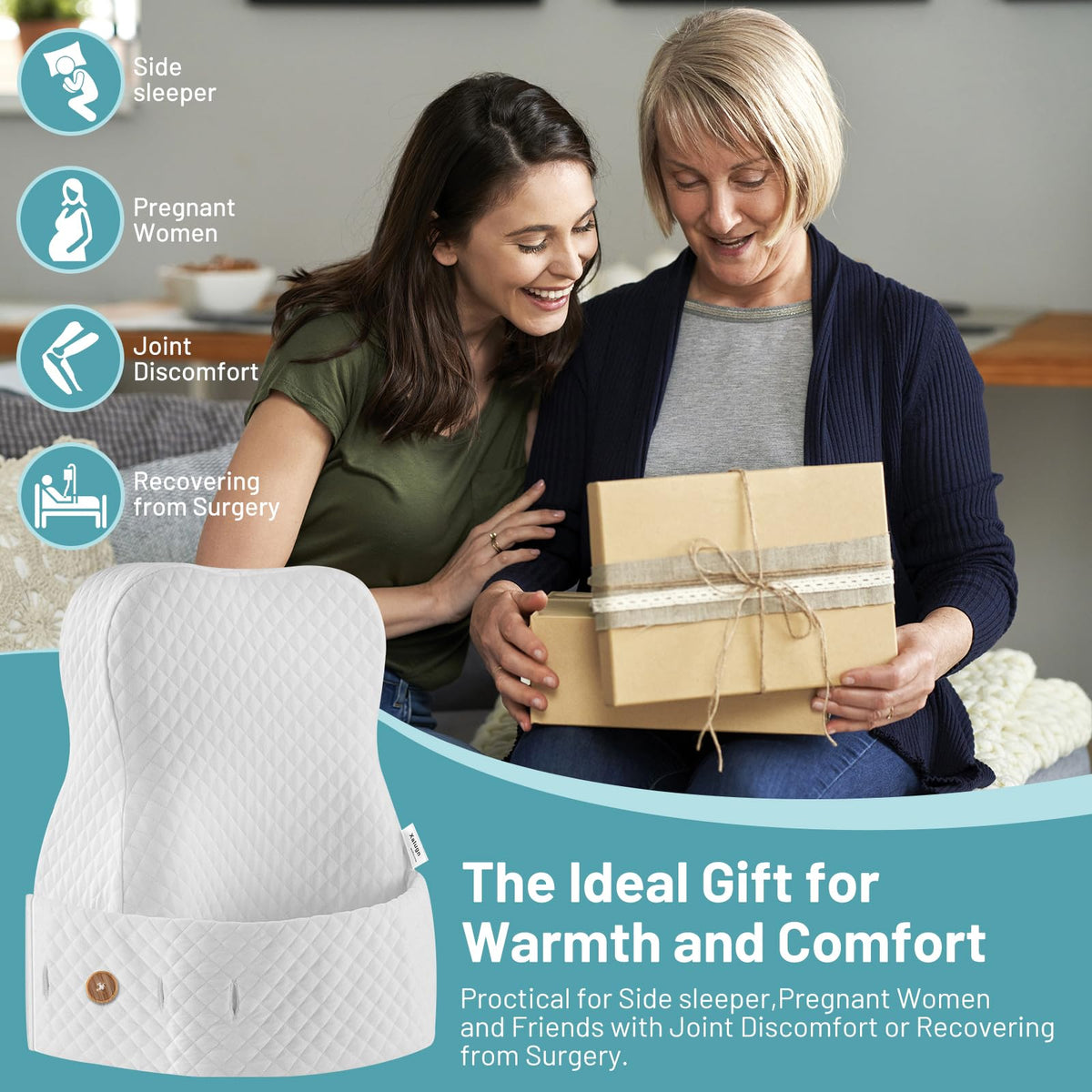 Xalugn breathable materials and cooling surface enhance relaxed, refreshing sleep