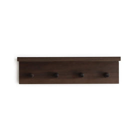 XAOMLP wall-mounted coat hooks and shelves for compact storage