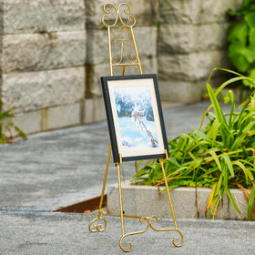 XAONIEN living room easel display elevates signs and decor