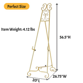 XAONIEN wedding sign display easel demonstrates versatile event signage with elegance