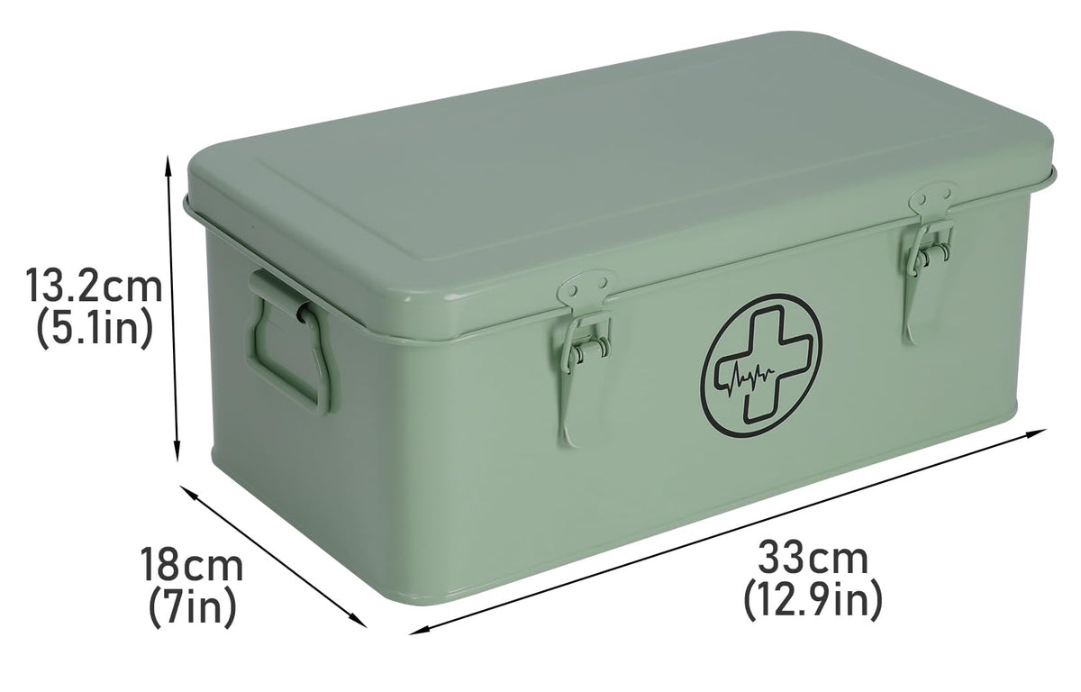 Xbopetda First Aid Box ideal for car, home, and office storage