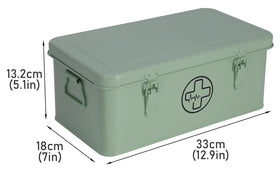 Xbopetda First Aid Box ideal for car, home, and office storage