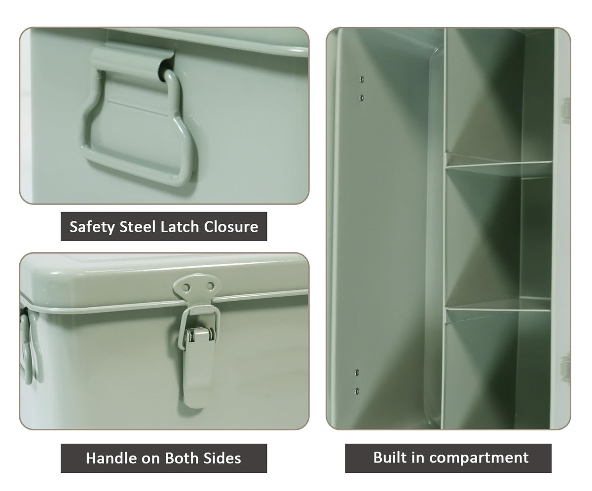 Xbopetda First Aid Box safety lock prevents access by children