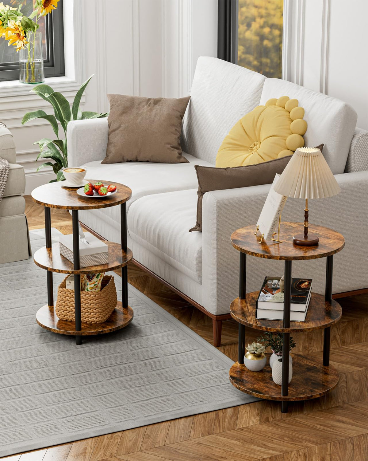 XBurmo table with safety rounded edges for family friendly use