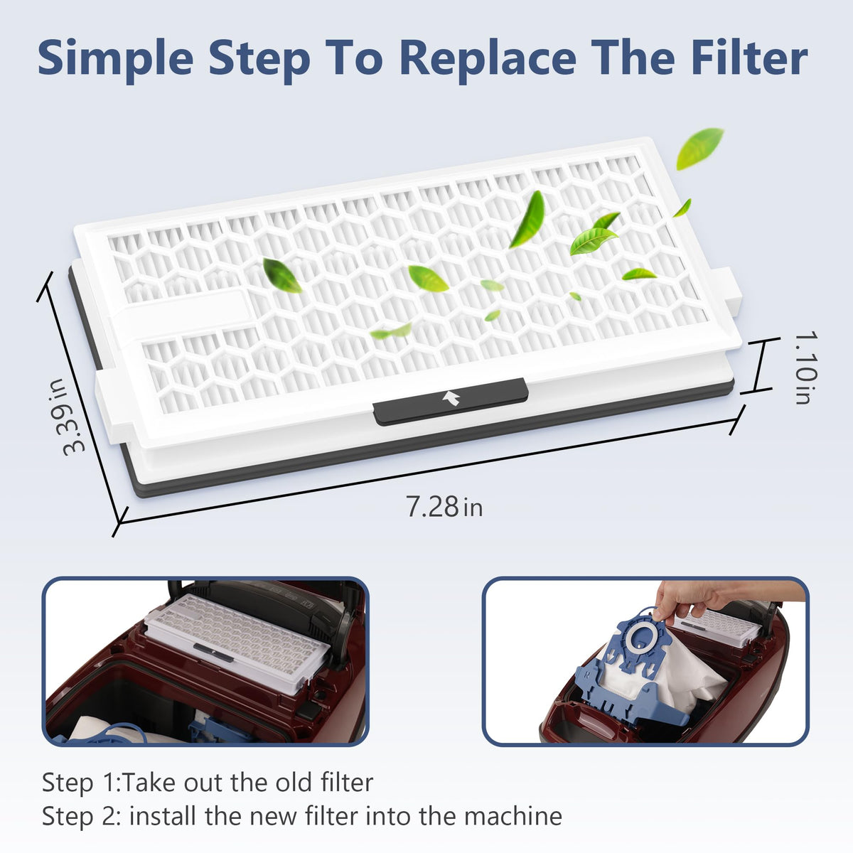 XBWW Dust particles demonstration highlights filtration efficiency.