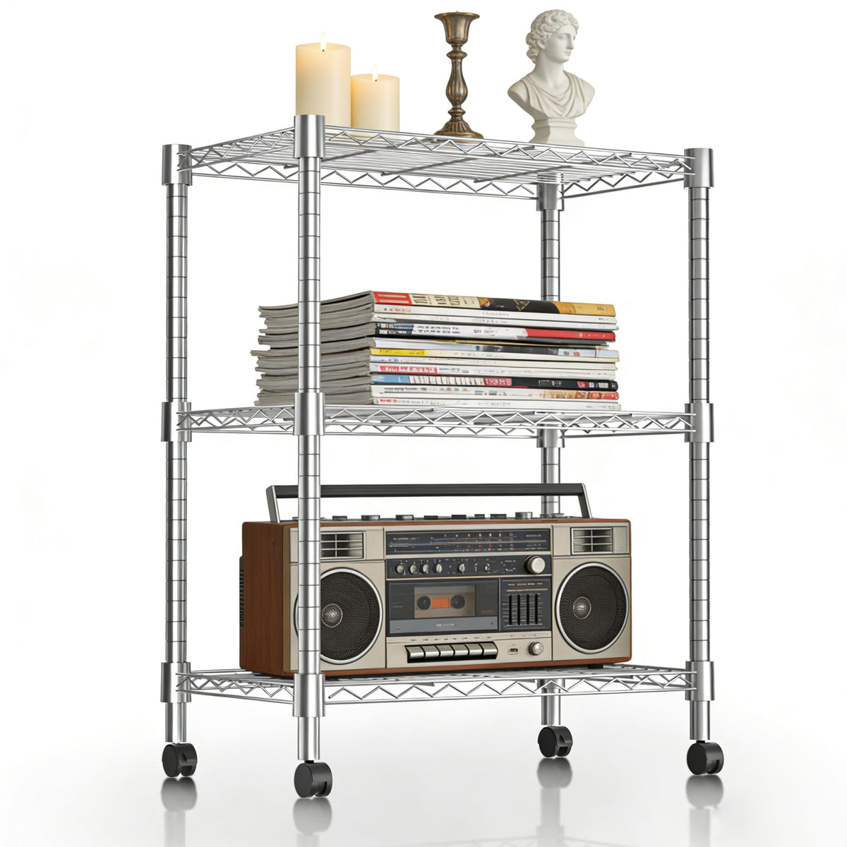 Xcity shelving quick-assembly with clear instructions