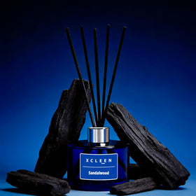 Xcleen Reed Diffuser placed in a room for long-lasting fragrance