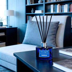 Xcleen Reed Diffuser oil closeup highlights premium natural blend