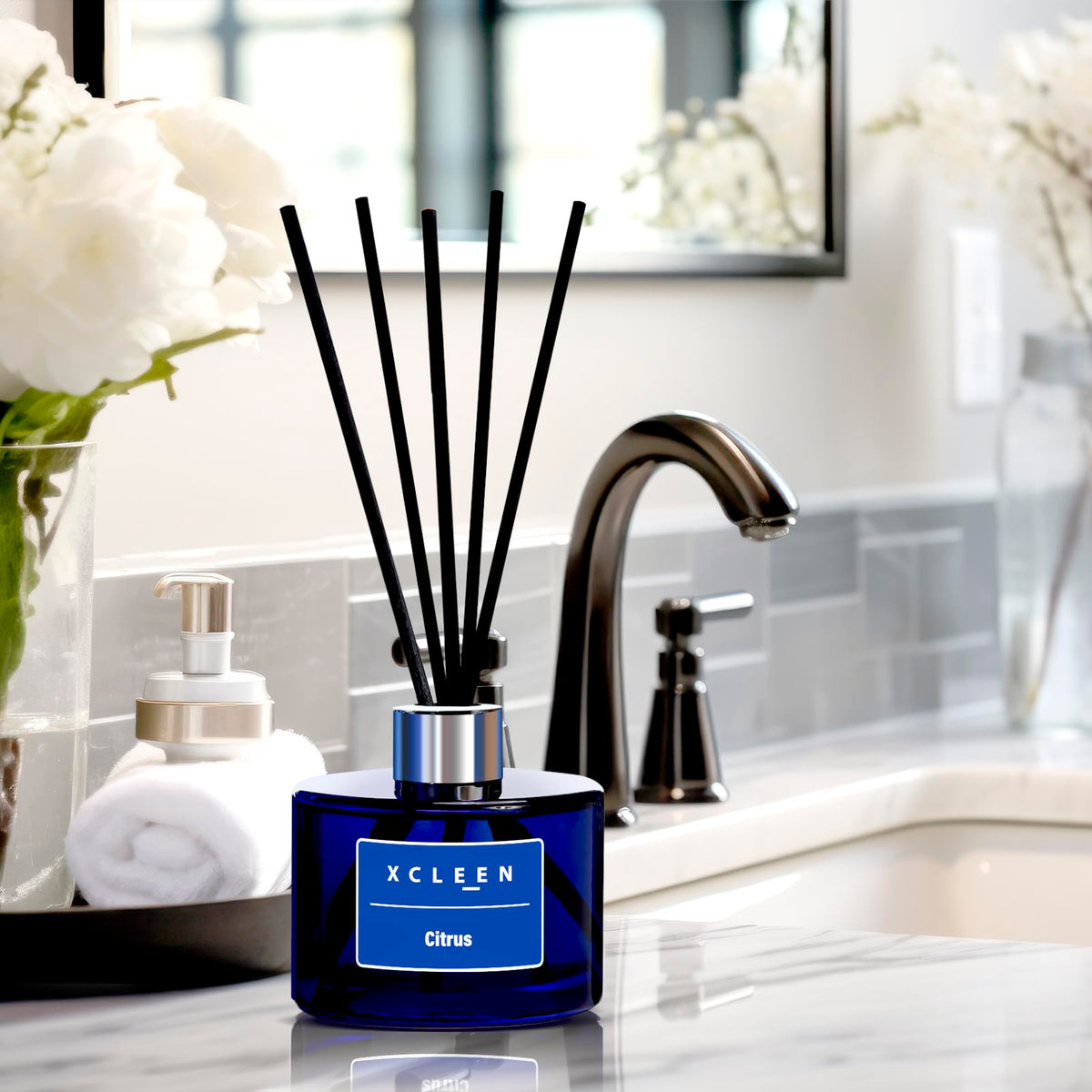 Xcleen Reed Diffusers ideal for bedrooms and offices to refresh air.
