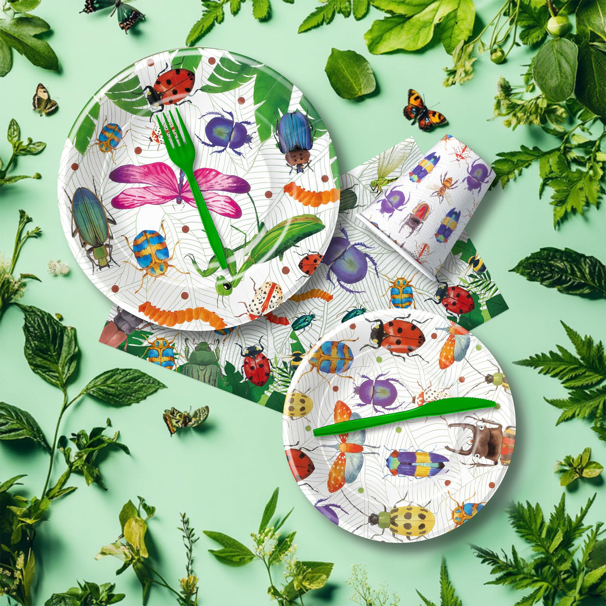 Xenorik disposable cutlery for quick, mess-free party cleanup
