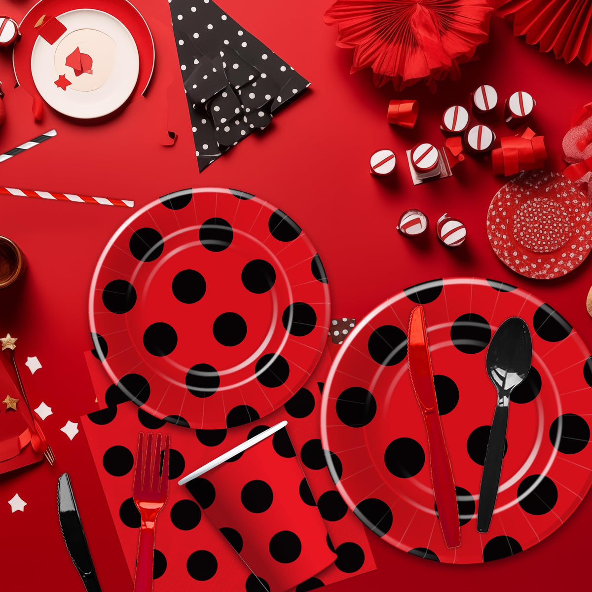 Xenorik Ladybug straws finish the set for kid-friendly sipping