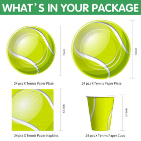 Xenorik 7-inch dessert plates sturdy for sports-themed treats