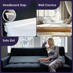 XetraDesign Bed Wedge size variation image illustrating five size options