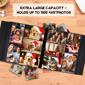 Xfveiwoo 1000-pocket capacity keeps many memories organized