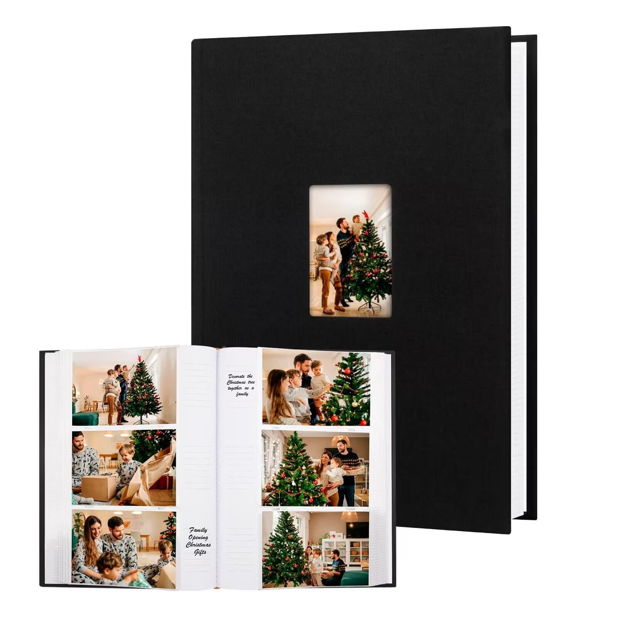 Xfveiwoo photo album front window display for easy memory showcase