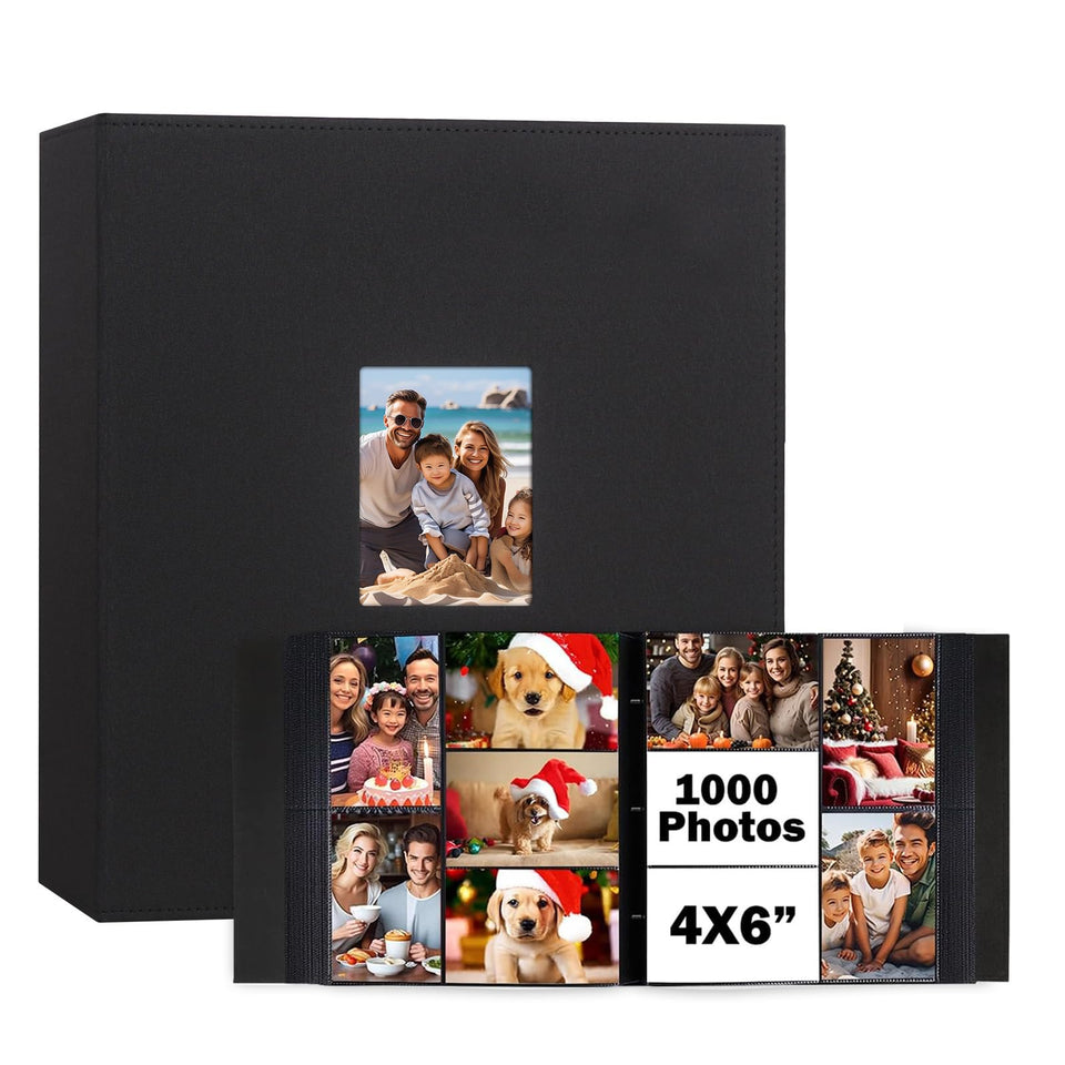 Xfveiwoo photo album front window displaying a cherished memory