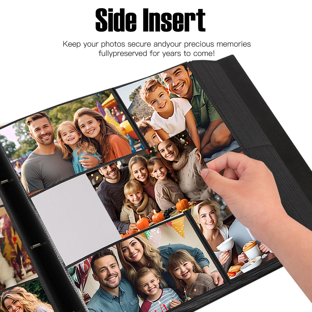 Xfveiwoo 4x6 pockets support horizontal and vertical layouts