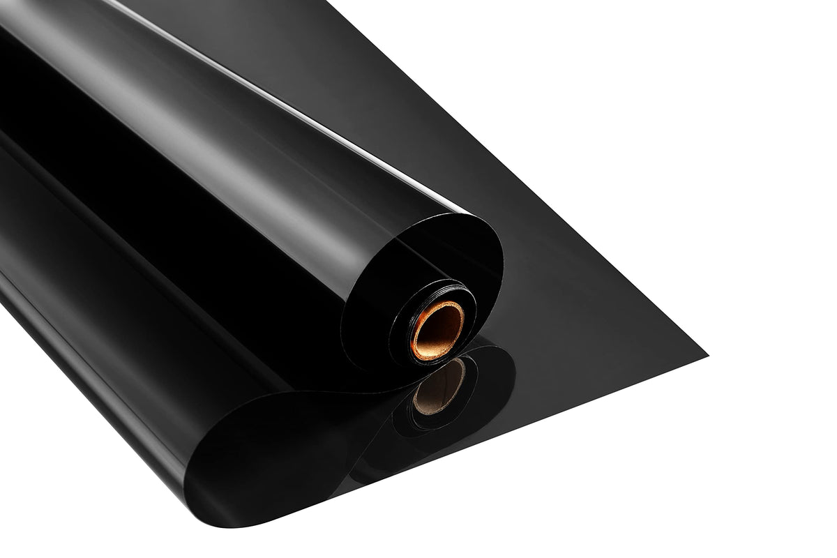 Xiawei Cosmic Black window film on glass adds modern aesthetic.