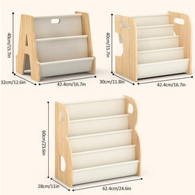 XiaZ Bookshelf compact storage for small spaces