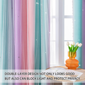XiDi hollow star detail adds a dreamy starry effect in kids' rooms.