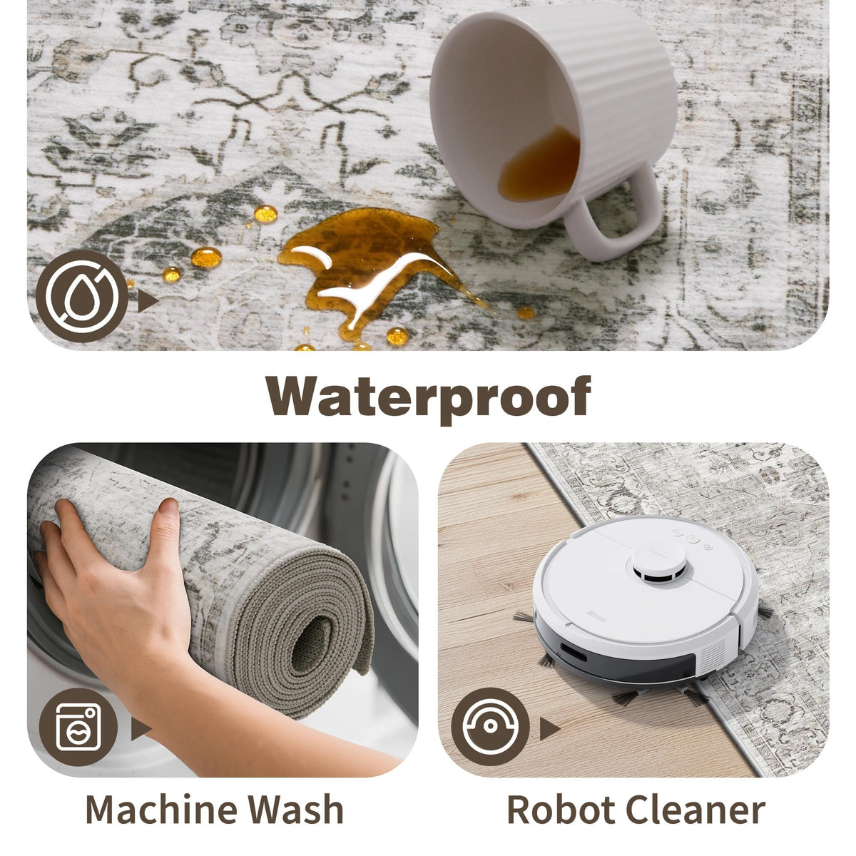 Durable comfort underfoot for family life with kids and pets