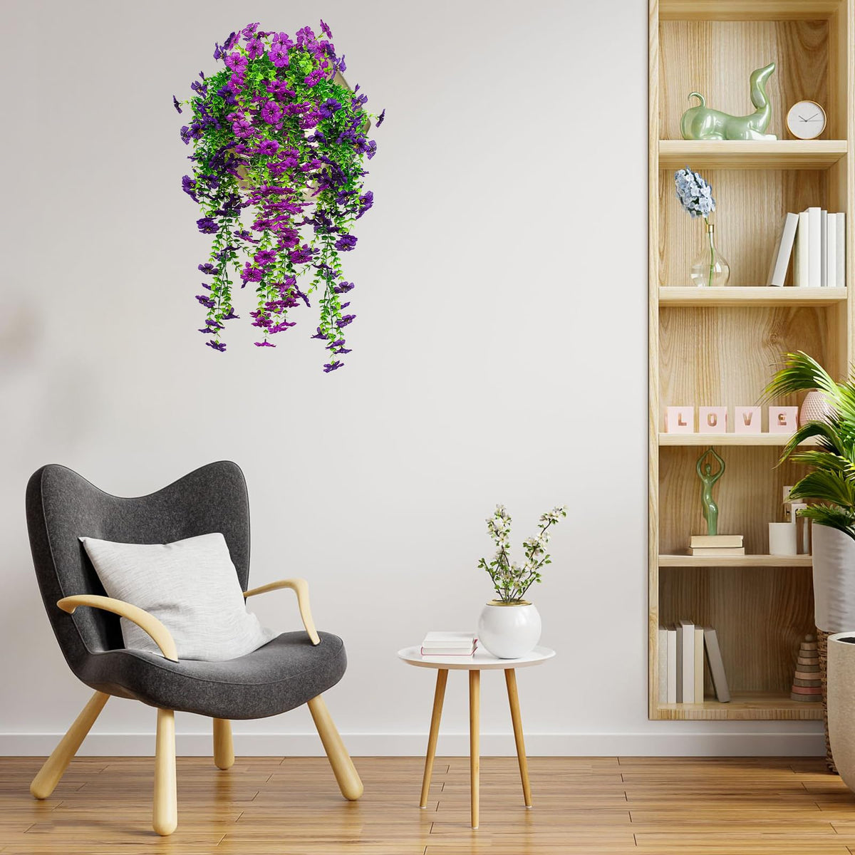 Ximiloor weatherproof artificial flowers deliver long-lasting garden charm.
