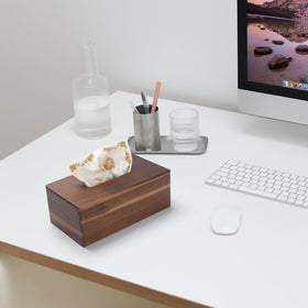 XIMISISE natural color wooden box adds subtle warmth to everyday spaces.