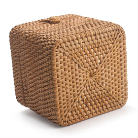 Close-up of XIMISISE rattan weave showing craftsmanship