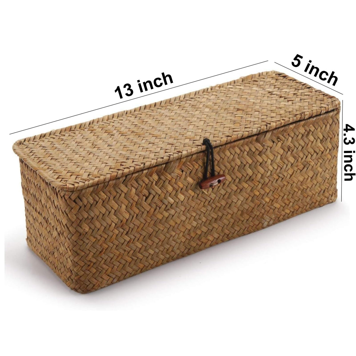 XIMISISE small seagrass basket for lotion bottles and small plants
