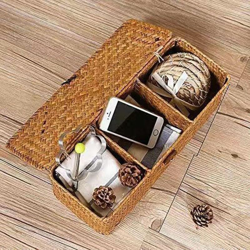 XIMISISE large seagrass basket fits toilet paper rolls
