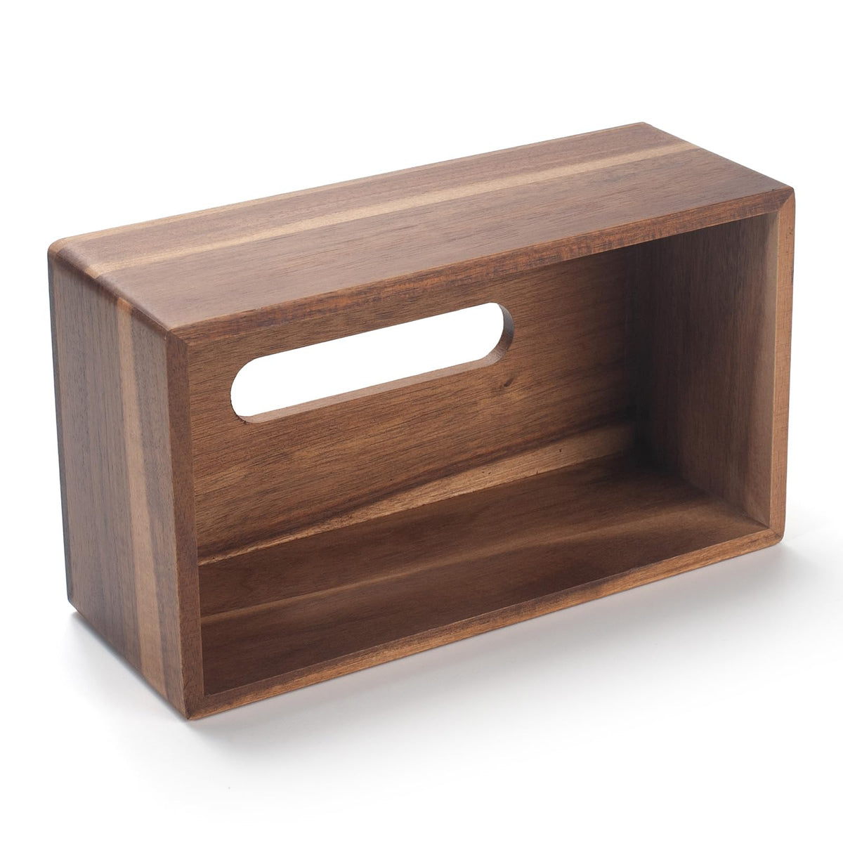 XIMISISE wood tissue box holder blends with bathroom and kitchen for a refined, practical touch.