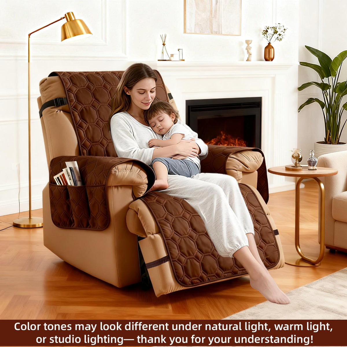 XINEAGE hexagonal honeycomb pattern adds style and helps prevent seam wear