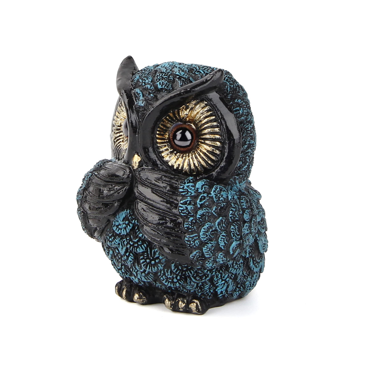 Xintim small owl figures on desk or shelf for charming detail
