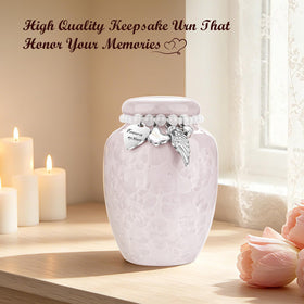 XIUDA home display urn with smooth surface, easy cleaning