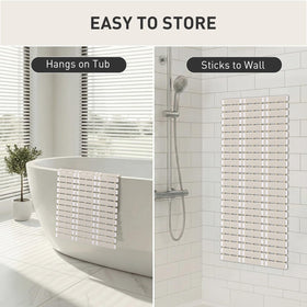XIYUNTE tub mat adds a clean modern look while boosting safety