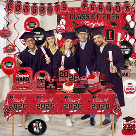 Xizondidi red and black balloons create a festive party atmosphere