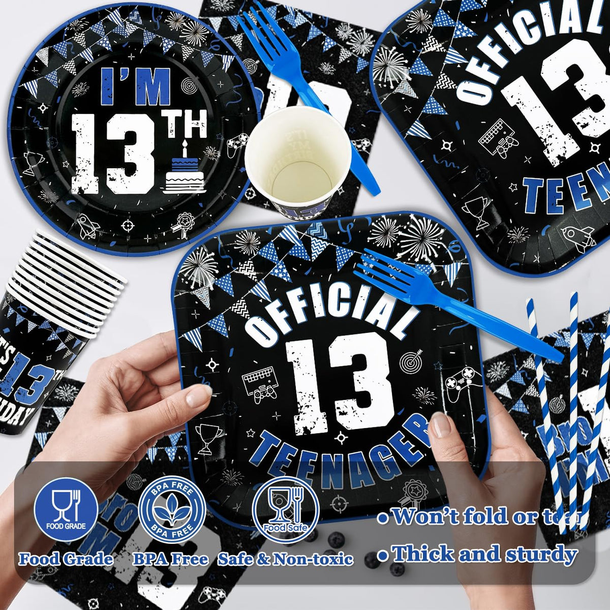 Xizondidi 25 cups provide sturdy teen drink service.