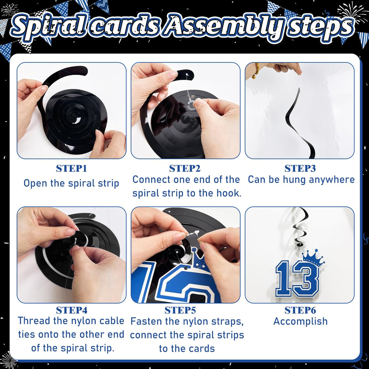 Xizondidi 25-pack napkins simplify party tidying.